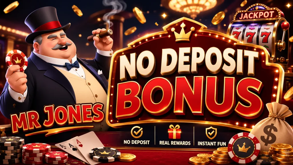 mr jones no deposit bonus
